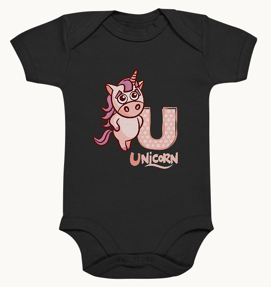 Unicorn-Einhorn-Babybody
