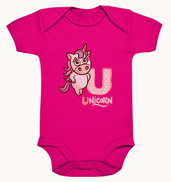Unicorn-Einhorn-Babybody