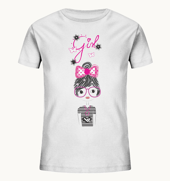 Girls Fashion Sweet - Kids Organic Shirt